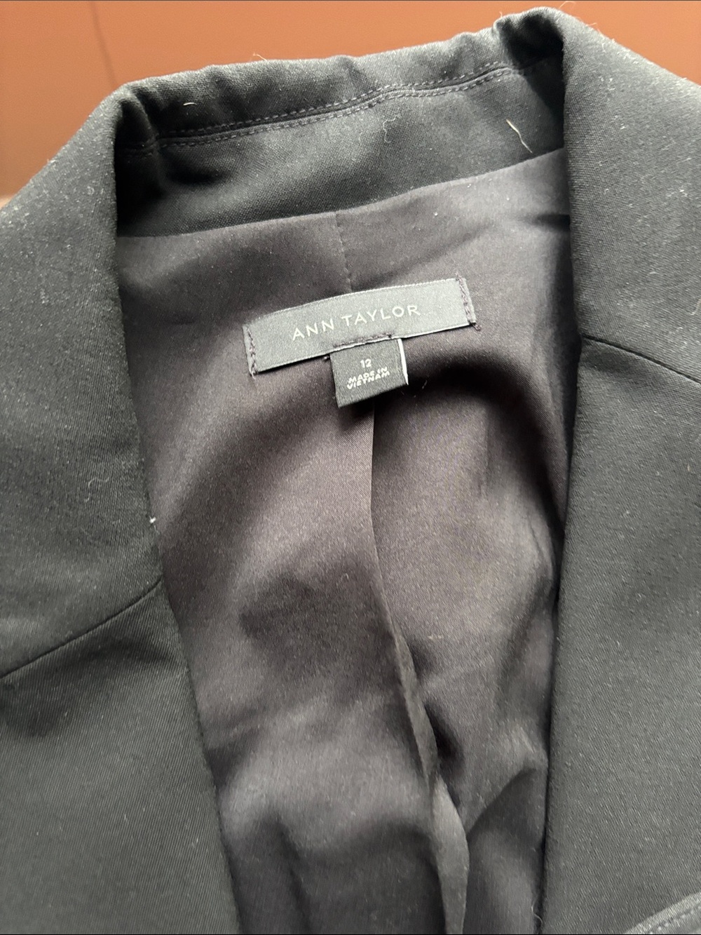 Ann Taylor Black Tailored suit